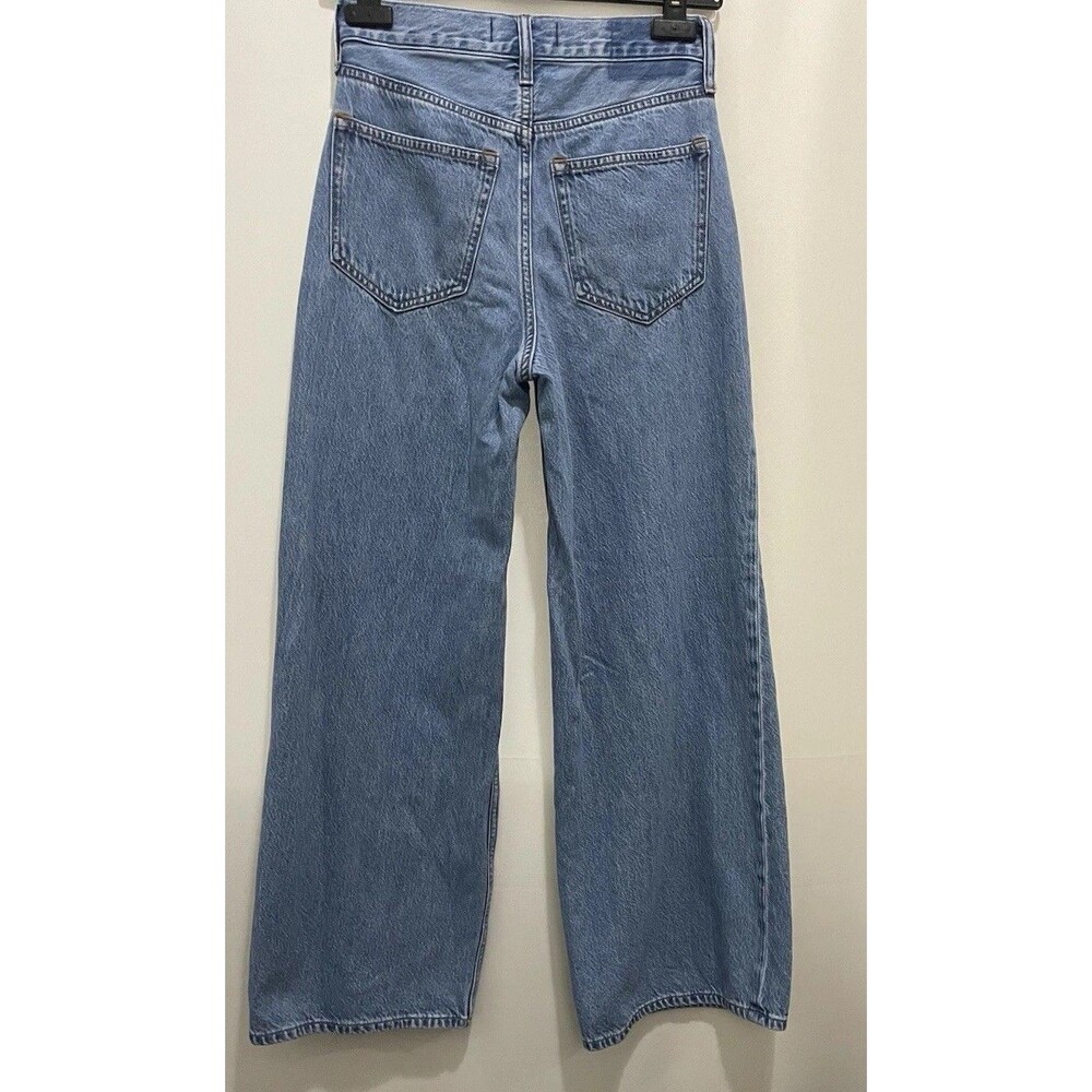 Abercrombie Fitch Jeans The Wide Leg High Rise Denim Jeans SZ 24 - Picture 12 of 16